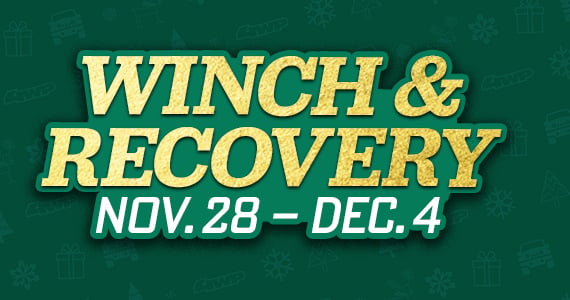 week 5 - winch & recovery